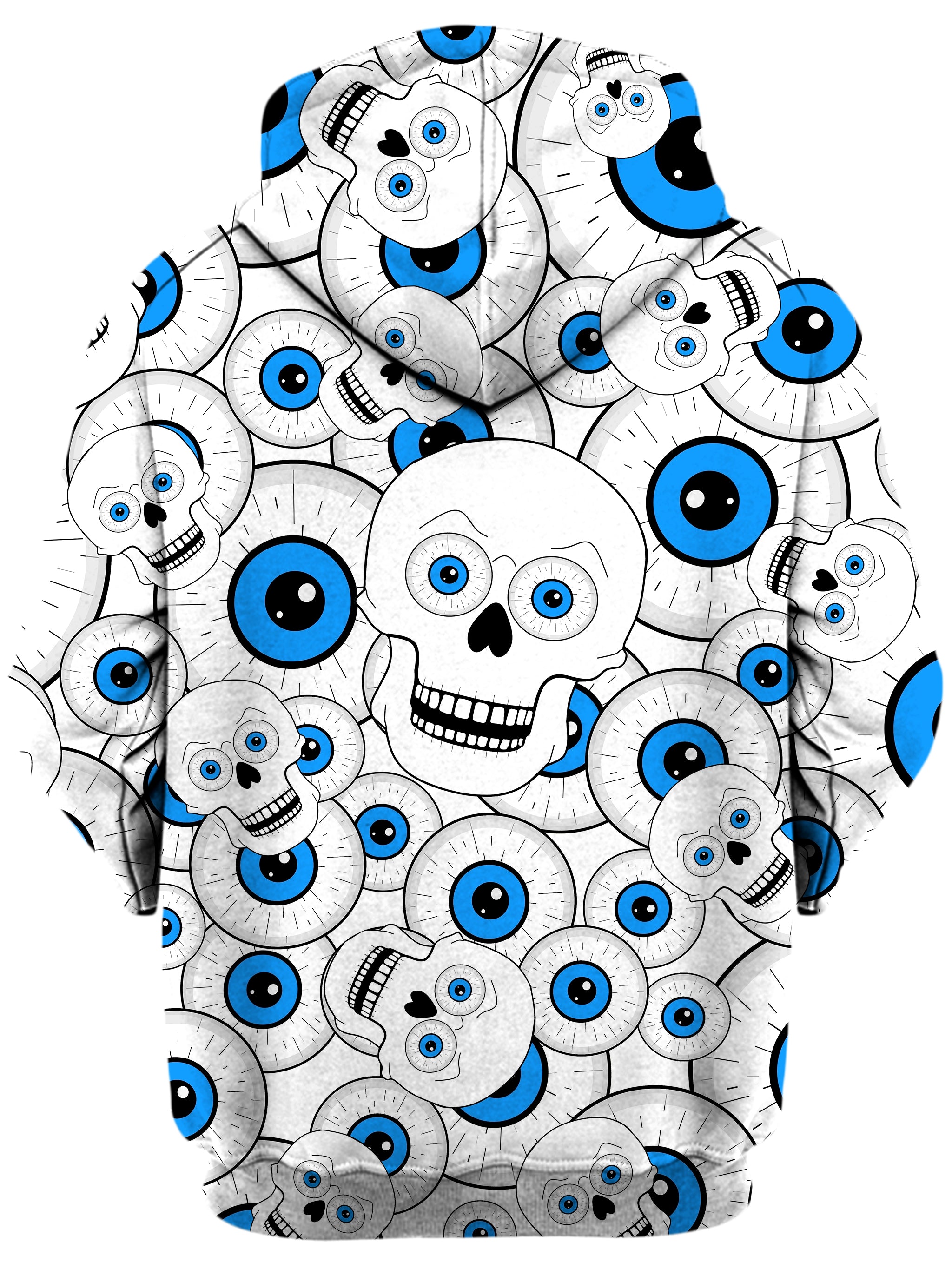 Skull Eye Balls Unisex Hoodie Sartoris Art Epic Hoodie