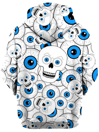 Sartoris Art - Skull Eye Balls Unisex Hoodie