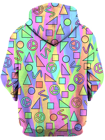 Sartoris Art - Trippy Retro Peace Signs Unisex Hoodie