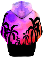 Tropical Twilight Unisex Zip-Up Hoodie