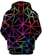 Webbed Geometric Unisex Hoodie Sartoris Art Epic Hoodie