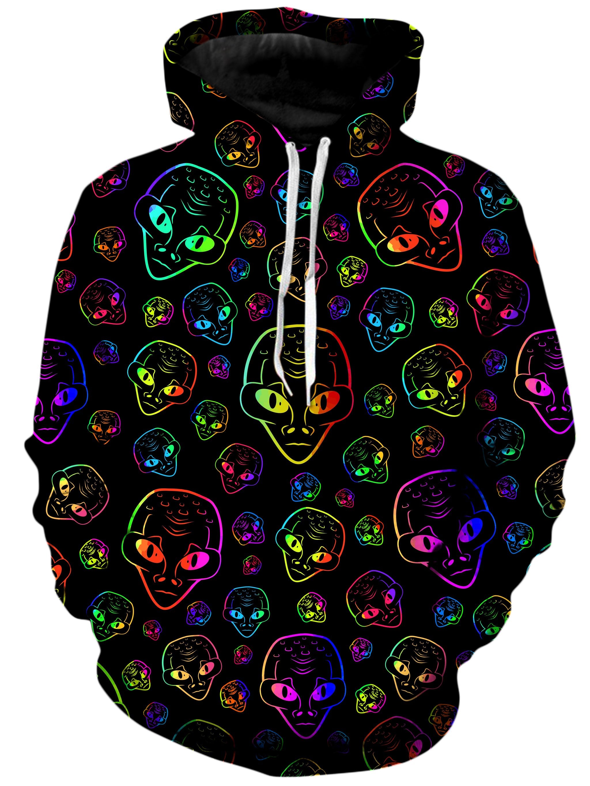Alien Invasion Unisex Hoodie Sartoris Art Epic Hoodie