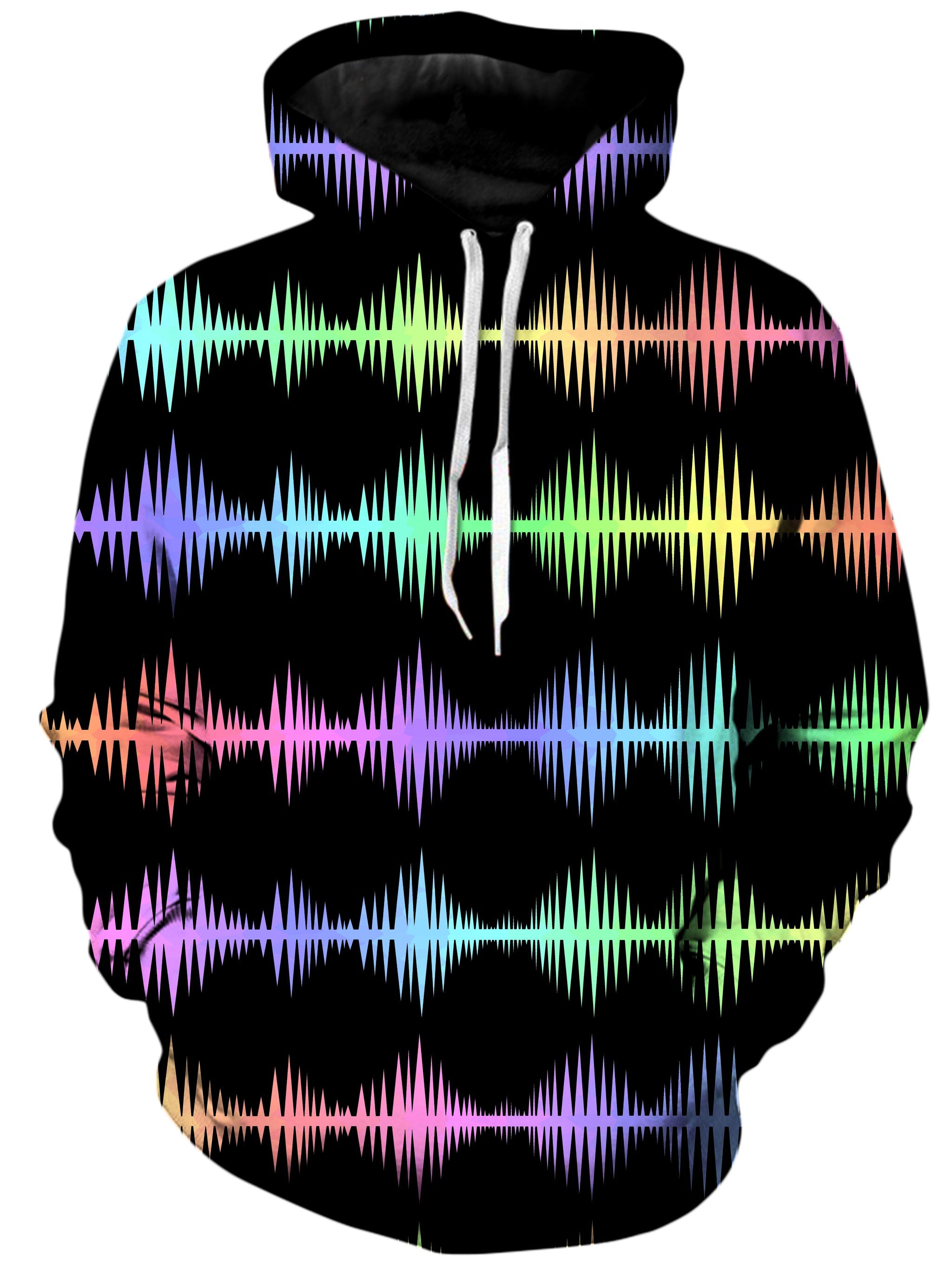 Equalizer Sound Waves Unisex Hoodie Sartoris Art Epic Hoodie
