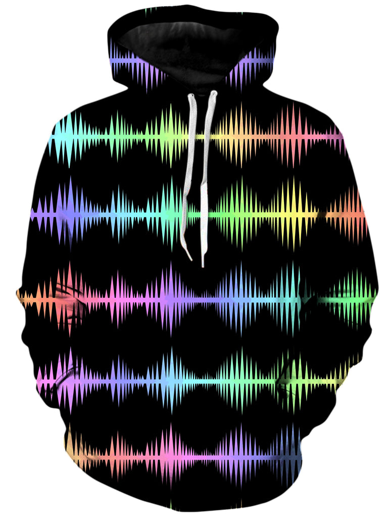 Sartoris Art - Equalizer Sound Waves Unisex Hoodie