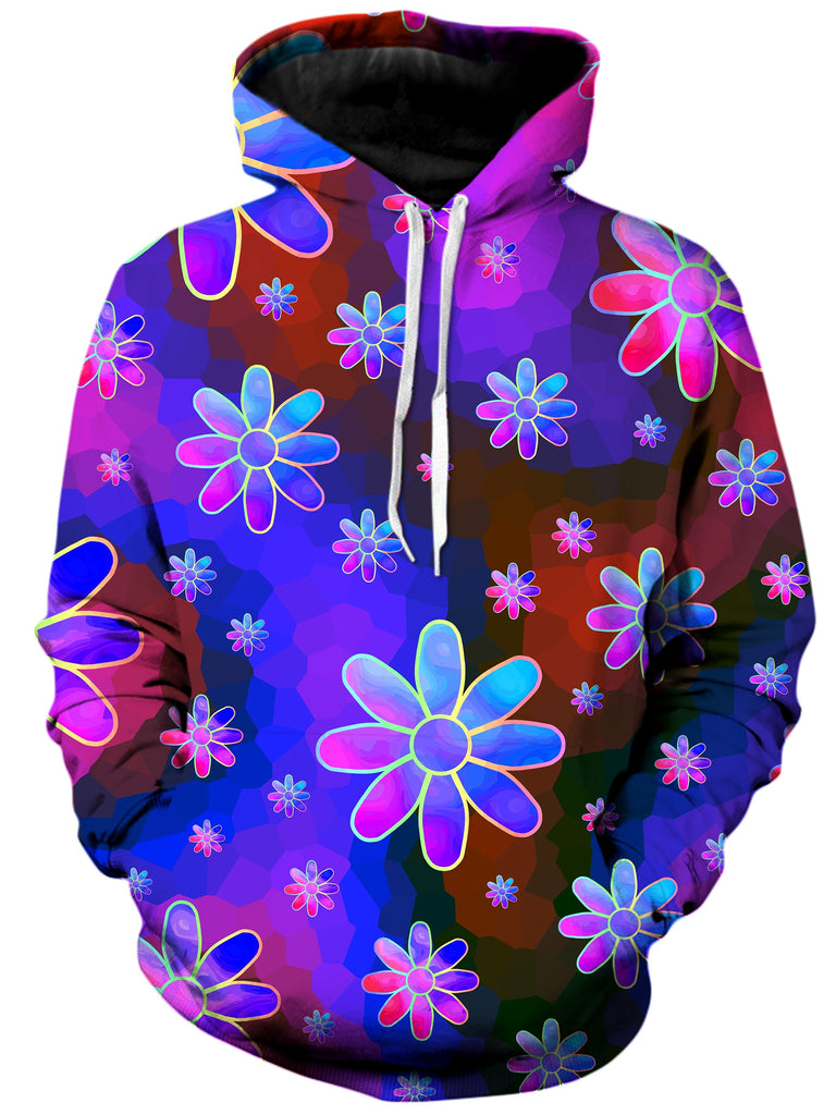 Sartoris Art - Floral Fantasy Abstract Unisex Hoodie