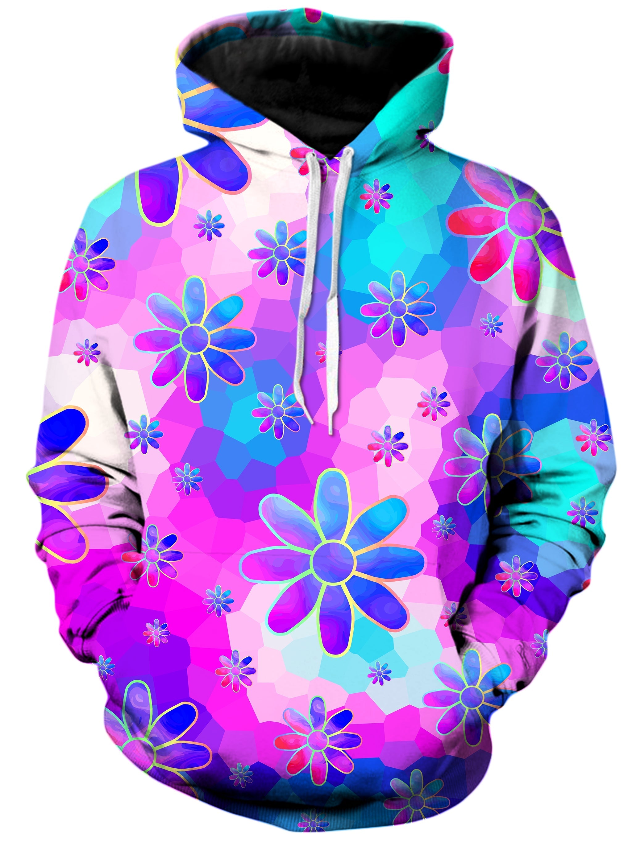 Flower Power Journey Unisex Hoodie Sartoris Art Epic Hoodie