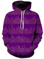 Gold Equalizer Beats Unisex Hoodie Sartoris Art Epic Hoodie