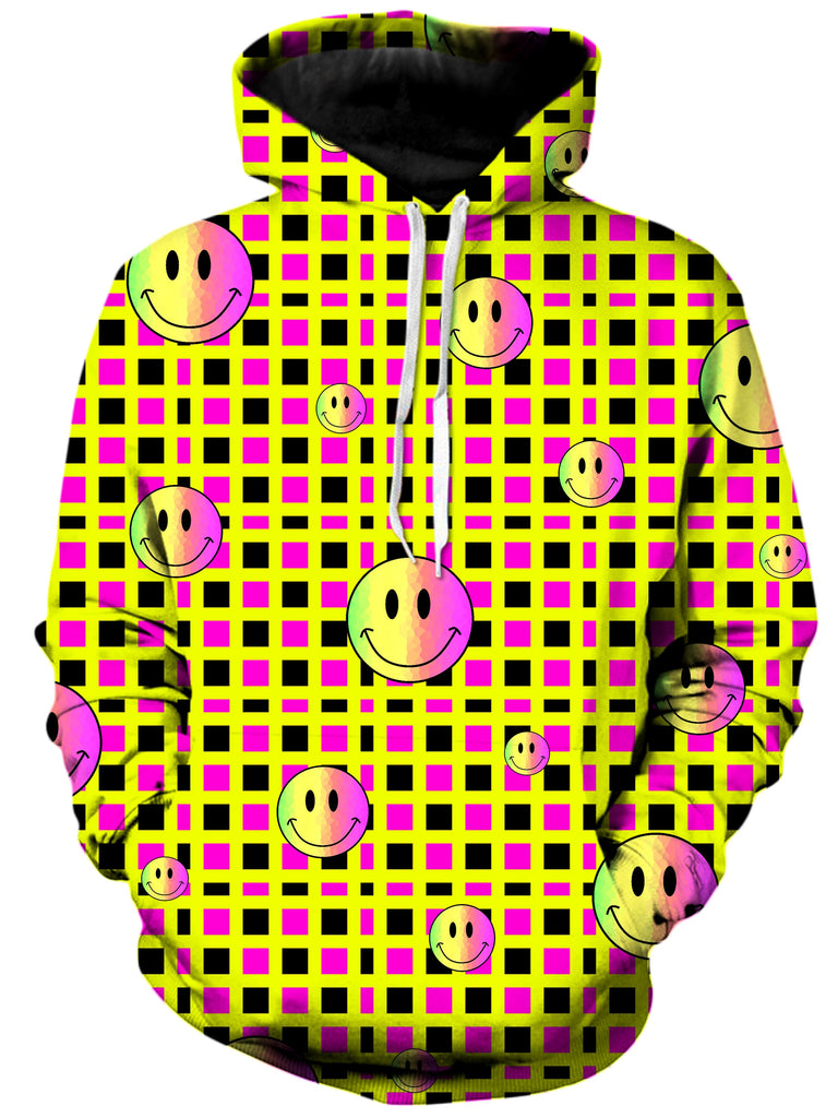 Sartoris Art - Happy Plaid Unisex Hoodie