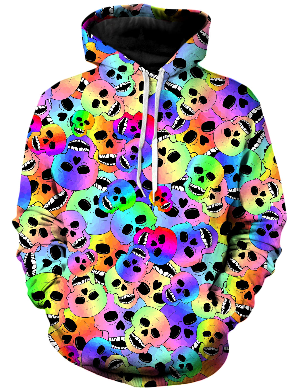 Happy Skulls Unisex Hoodie Sartoris Art Epic Hoodie