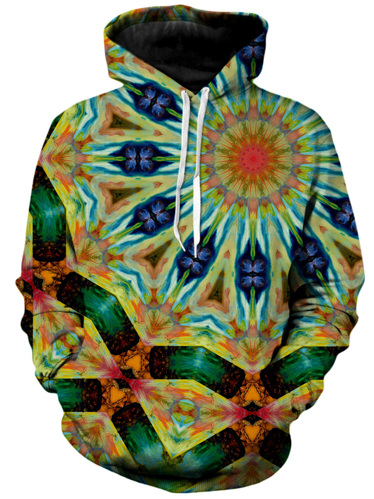 Sartoris Art - Peacock Spin Unisex Hoodie