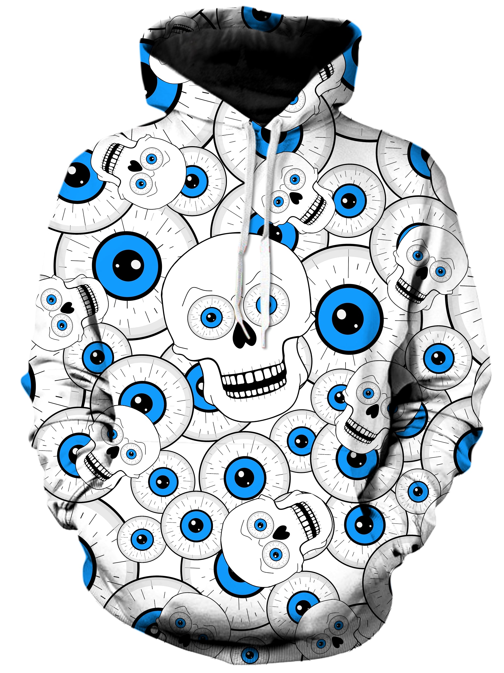 Skull Eye Balls Unisex Hoodie Sartoris Art Epic Hoodie
