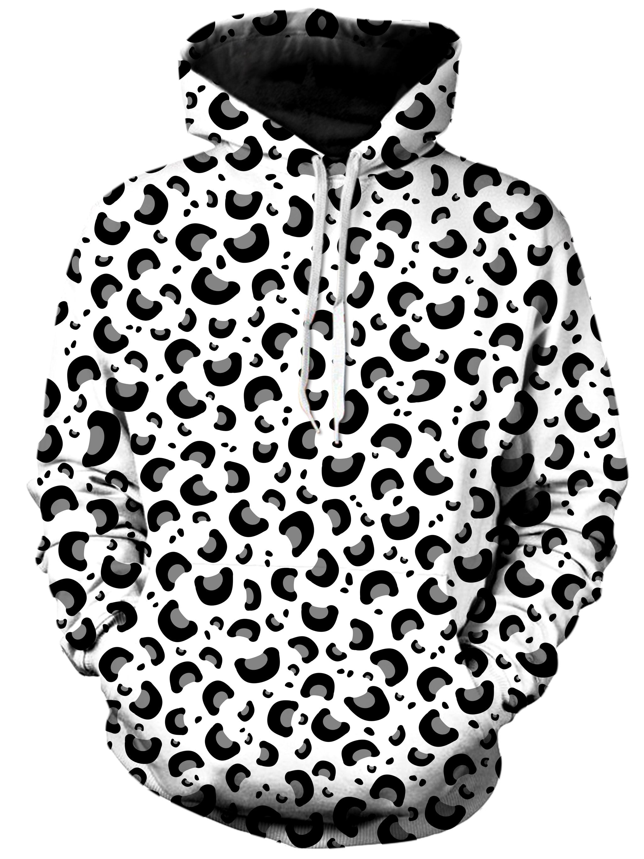 Snow Leopard Print Unisex Hoodie Sartoris Art Epic Hoodie