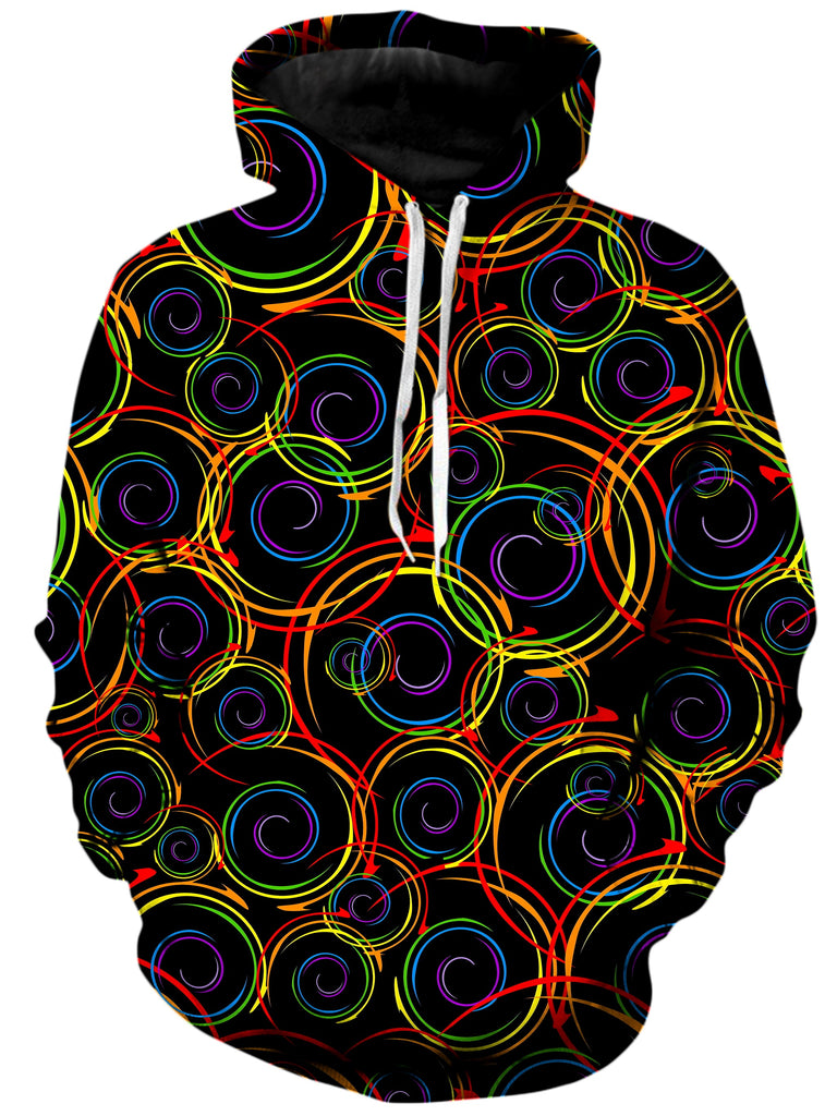 Sartoris Art - Swirl Abstract Unisex Hoodie