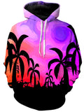 Tropical Twilight Unisex Hoodie Sartoris Art Epic Hoodie