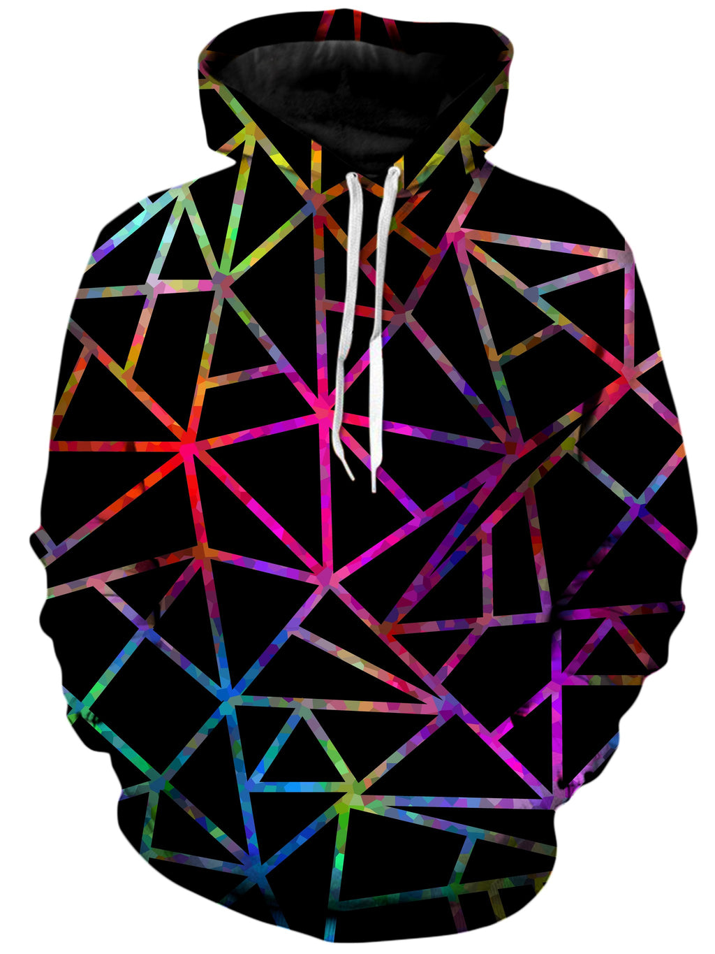 Webbed Geometric Unisex Hoodie Sartoris Art Epic Hoodie