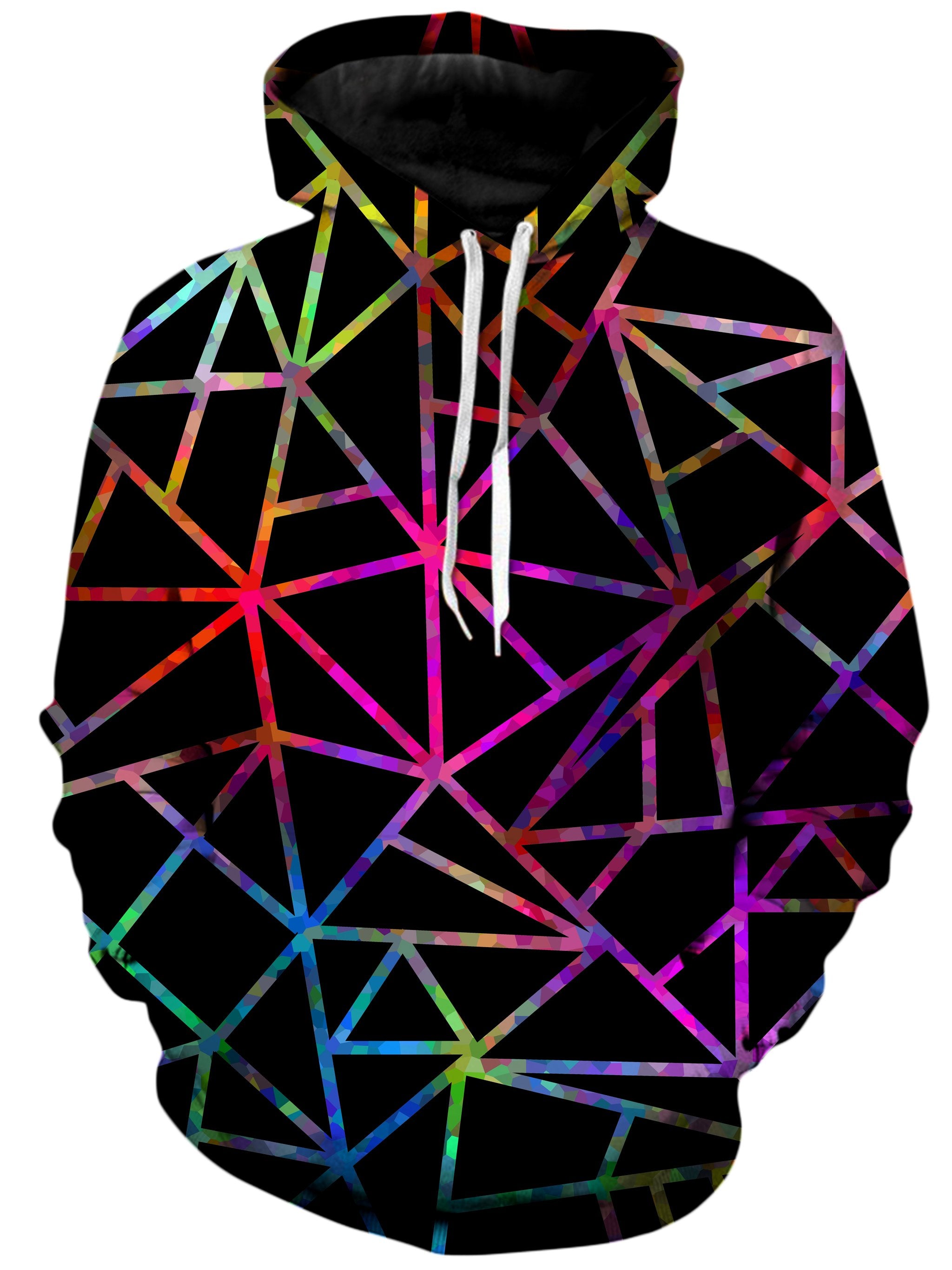 Webbed Geometric Unisex Hoodie Sartoris Art Epic Hoodie