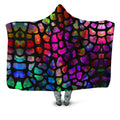 Jewel Giraffe Spots Hooded Blanket Sartoris Art Epic Hoodie