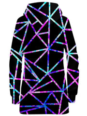 Glitter Geometric Hoodie Dress