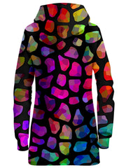 Jewel Giraffe Spots Hoodie Dress