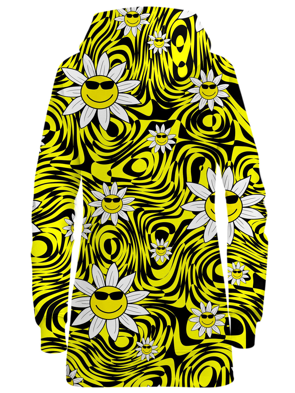 Smiling Daisies Hoodie Dress Sartoris Art Epic Hoodie