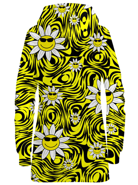 Sartoris Art - Smiling Daisies Hoodie Dress
