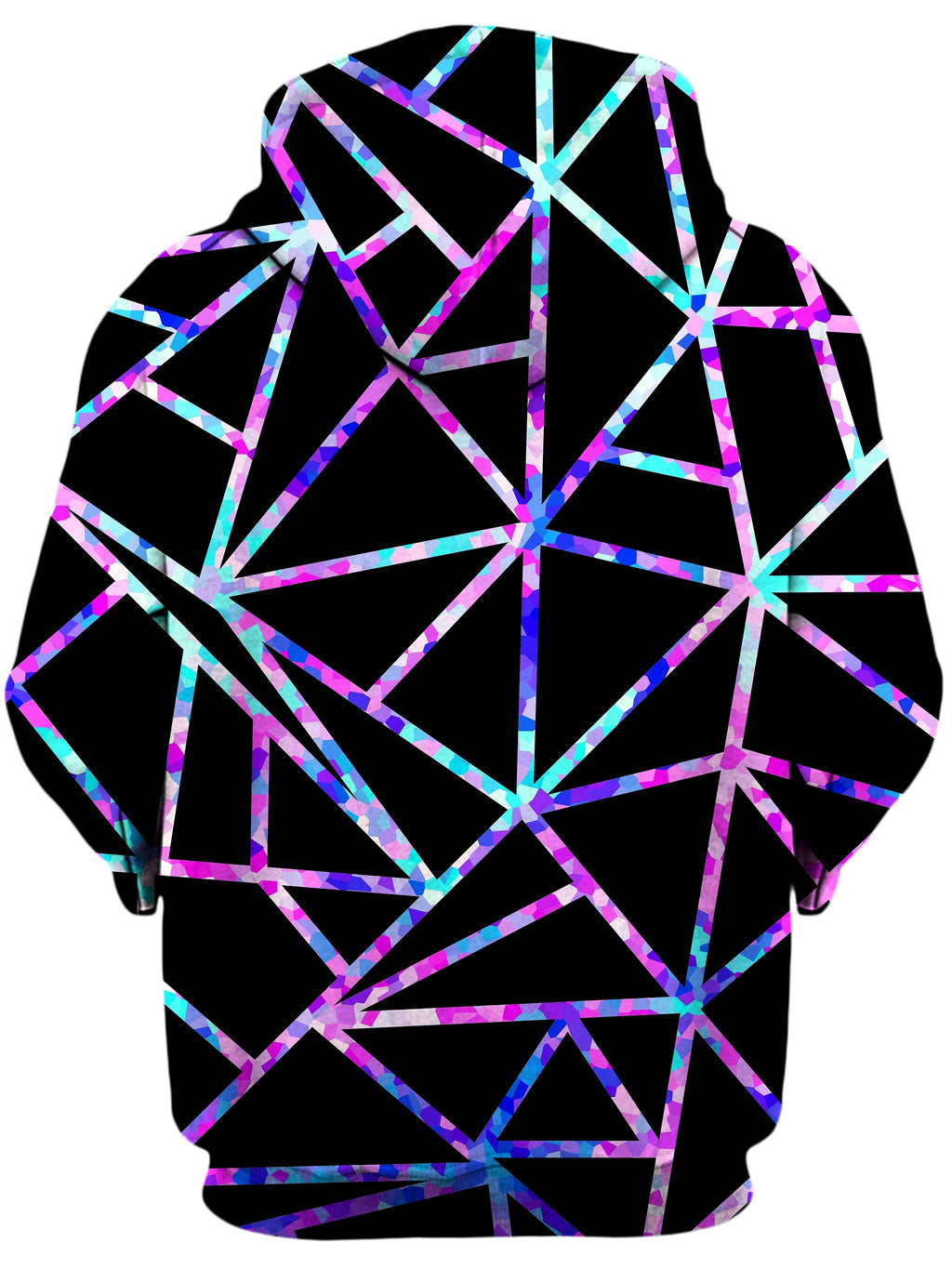 Glitter Geometric Unisex Hoodie Sartoris Art Epic Hoodie