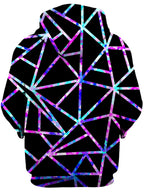 Glitter Geometric Unisex Hoodie Sartoris Art Epic Hoodie