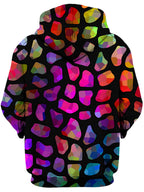 Jewel Giraffe Spots Unisex Hoodie Sartoris Art Epic Hoodie