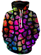 Jewel Giraffe Spots Unisex Hoodie Sartoris Art Epic Hoodie