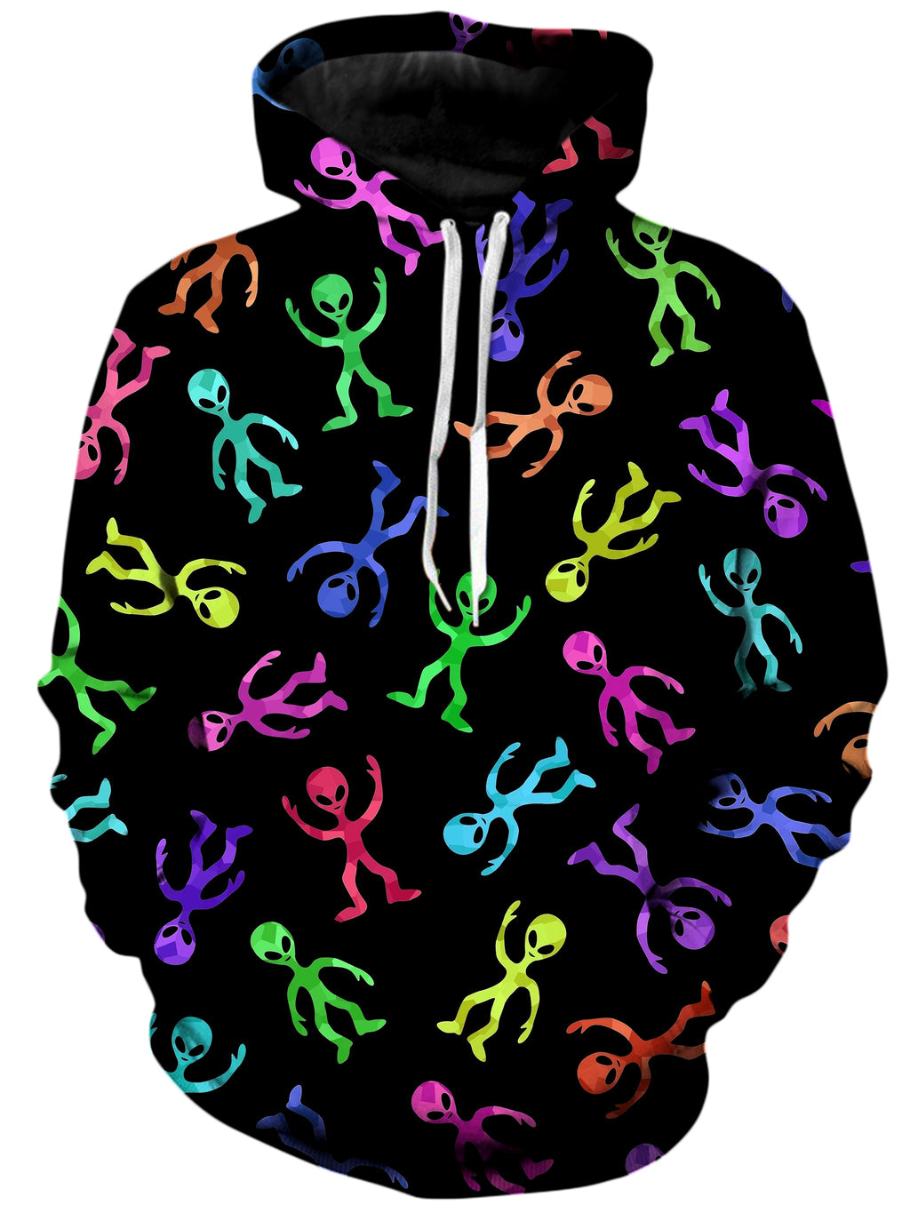 Party Like An Alien Color Unisex Hoodie Sartoris Art Epic Hoodie