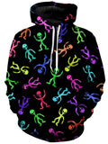 Party Like An Alien Color Unisex Hoodie Sartoris Art Epic Hoodie