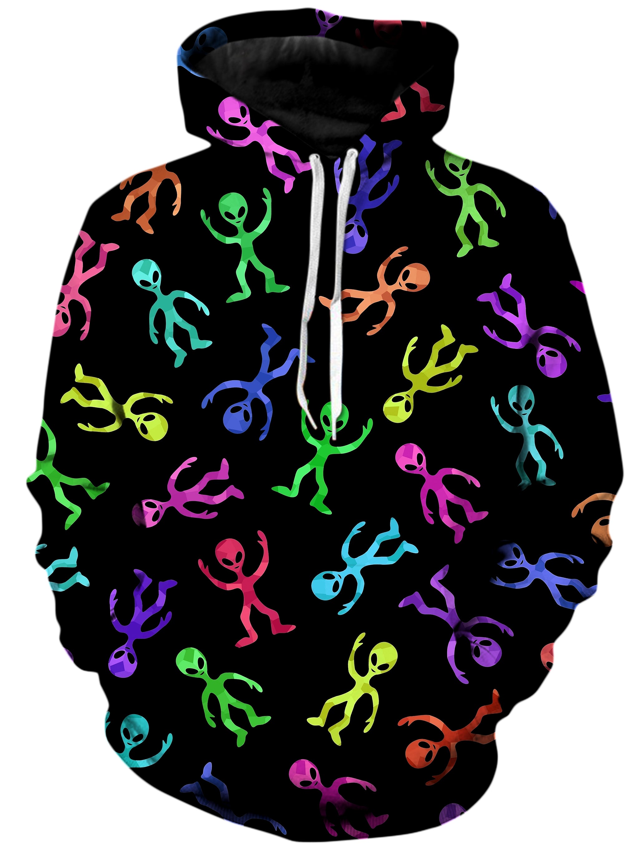 Party Like An Alien Color Unisex Hoodie Sartoris Art Epic Hoodie