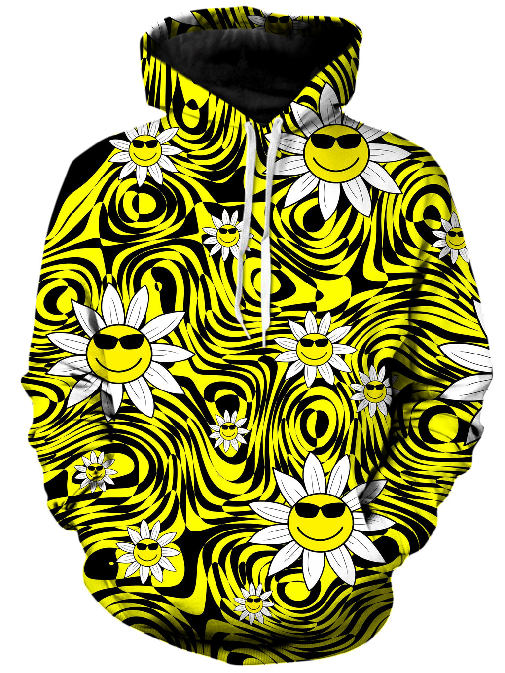Smiling Daisies Unisex Hoodie Sartoris Art Epic Hoodie