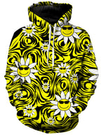Smiling Daisies Unisex Hoodie Sartoris Art Epic Hoodie