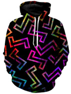 Sparkle Geometric Unisex Hoodie Sartoris Art Epic Hoodie