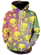 Alien Visitors Unisex Hoodie Sartoris Art Epic Hoodie