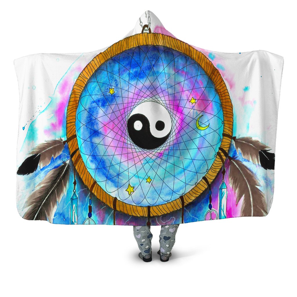 Yin Yang 2 Hooded Blanket Svenja Jodicke Epic Hoodie