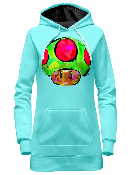 1 Up Hoodie Dress Technodrome Epic Hoodie