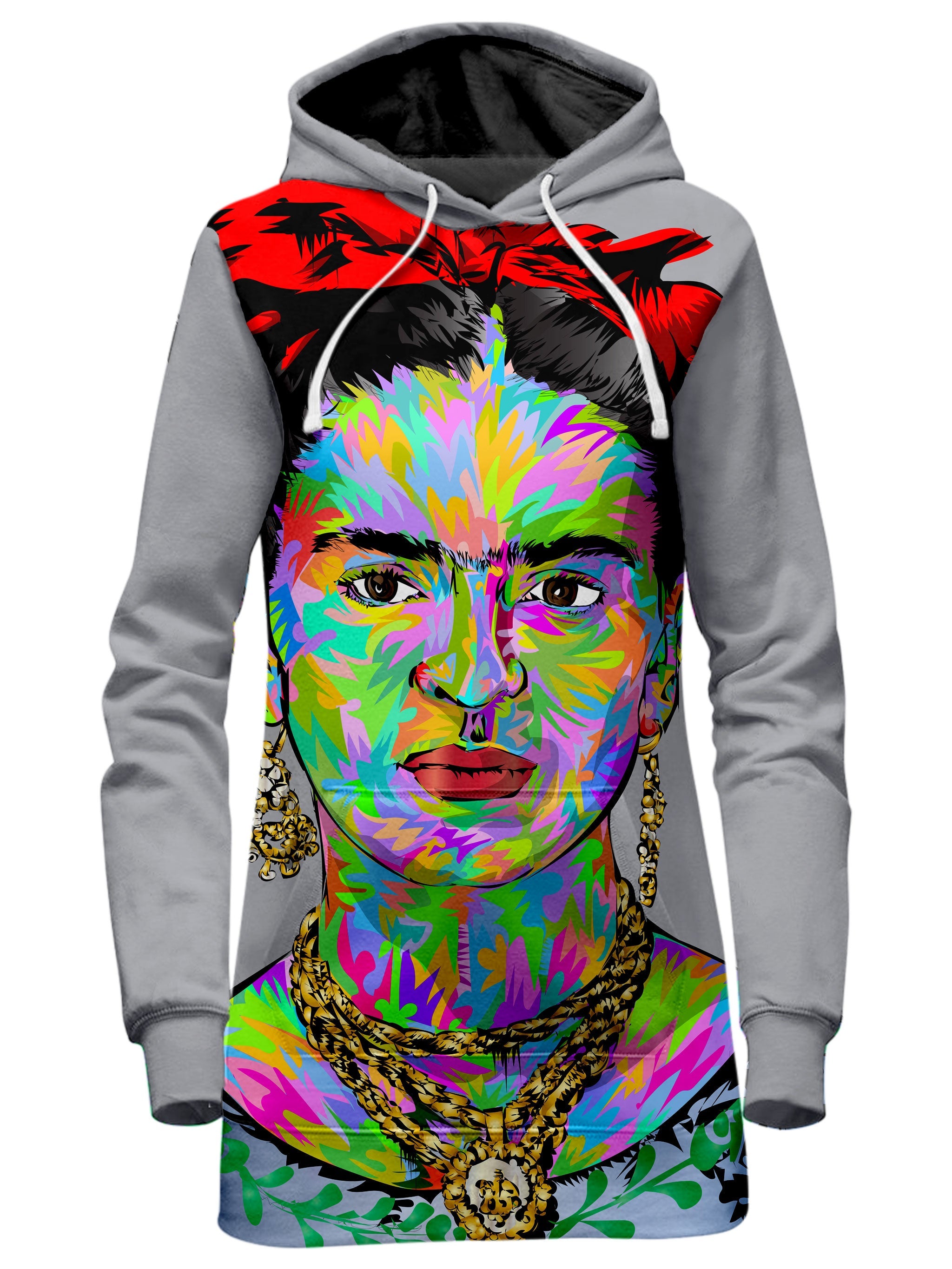 Frida Hoodie Dress Technodrome Epic Hoodie