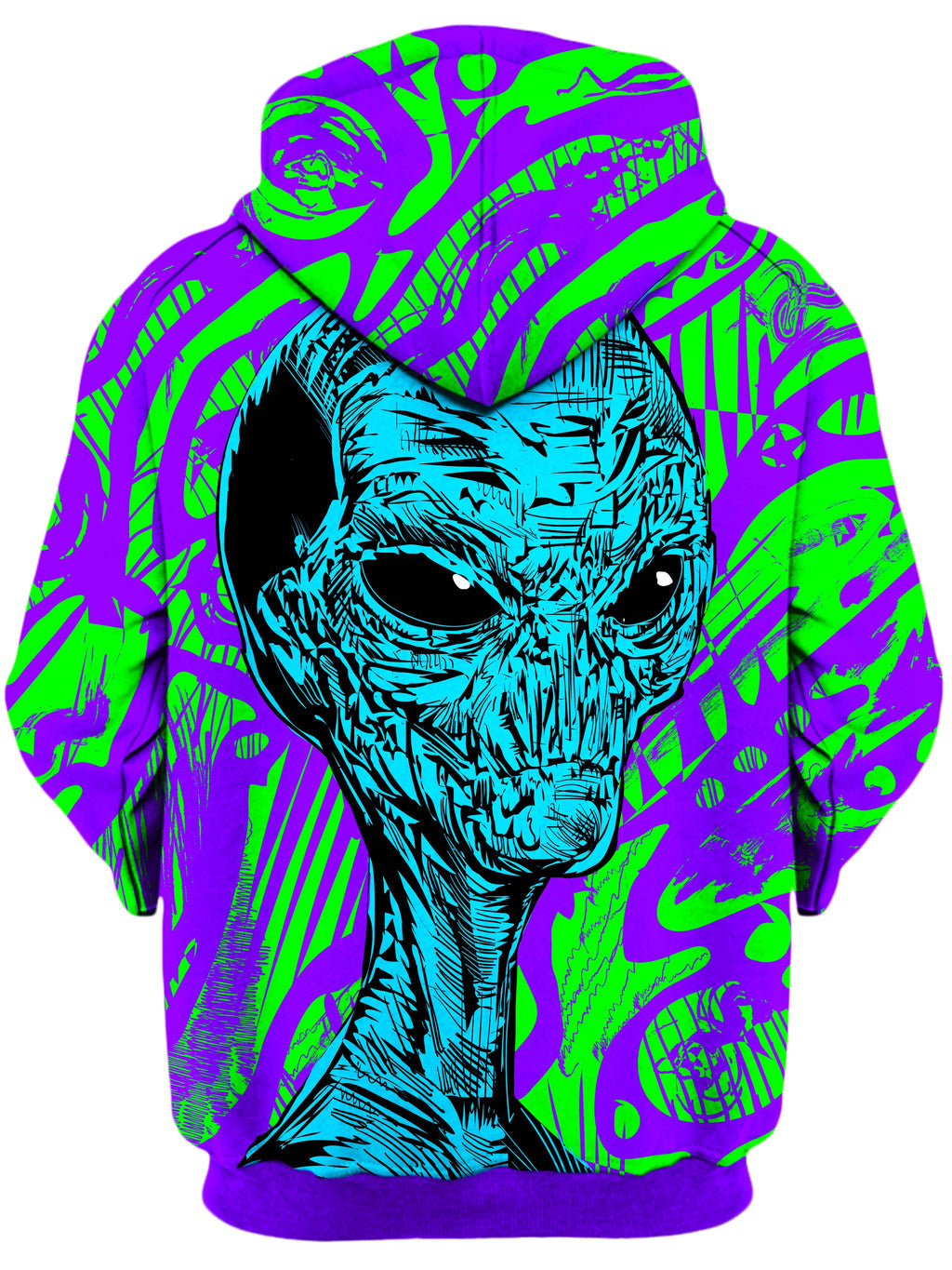 Alien Unisex Hoodie Technodrome Epic Hoodie