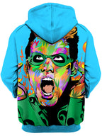 Riddler Unisex Zip-Up Hoodie Technodrome Epic Hoodie
