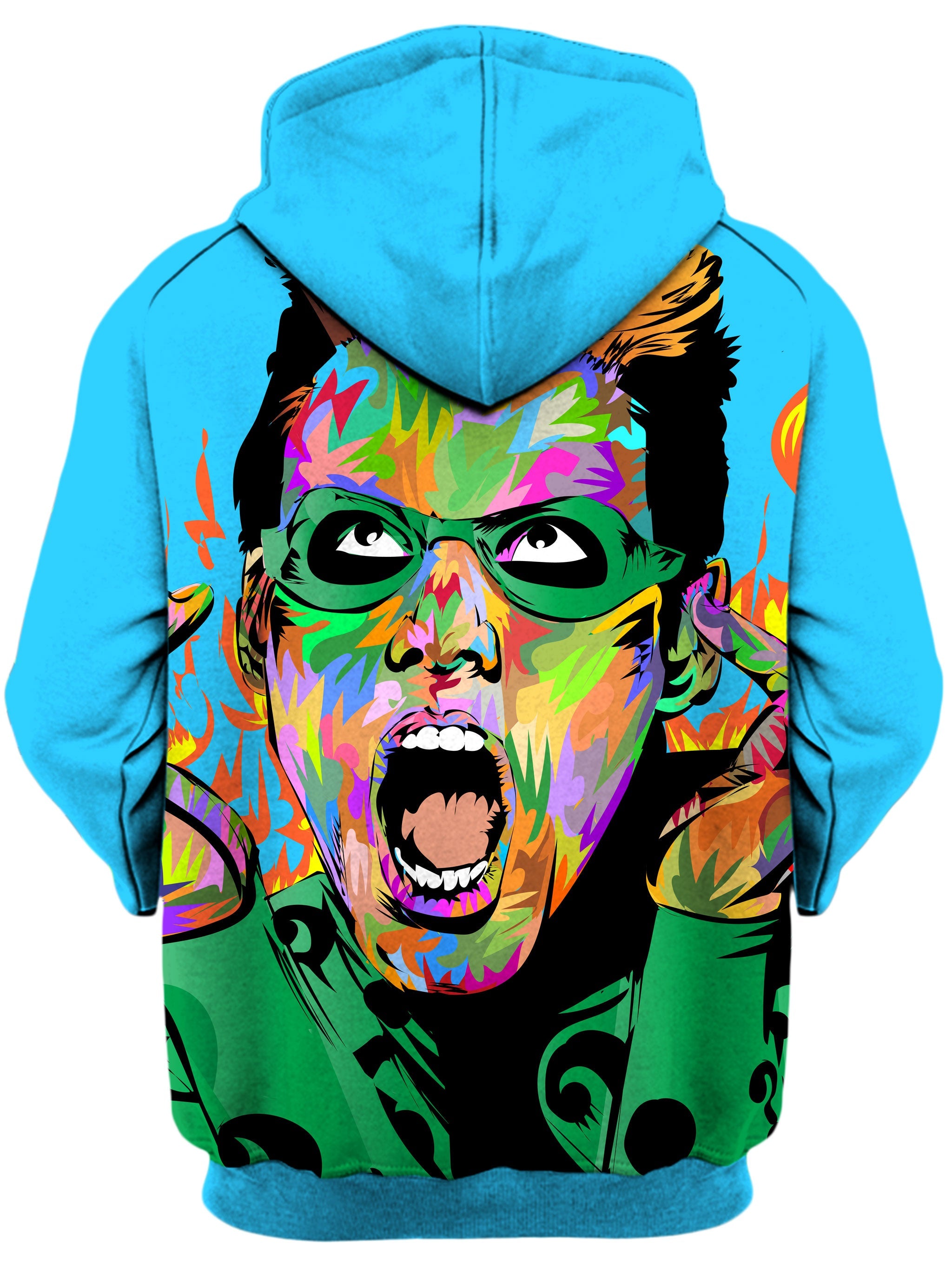 Riddler Unisex Zip-Up Hoodie Technodrome Epic Hoodie