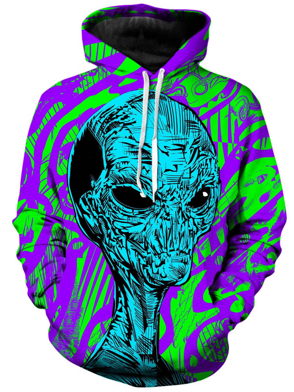 Alien Unisex Hoodie Technodrome Epic Hoodie