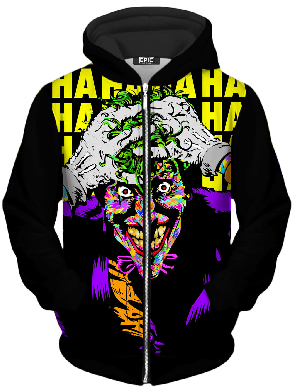 Bring in the Clown Unisex Zip-Up Hoodie Technodrome Epic Hoodie