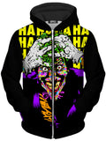 Bring in the Clown Unisex Zip-Up Hoodie Technodrome Epic Hoodie