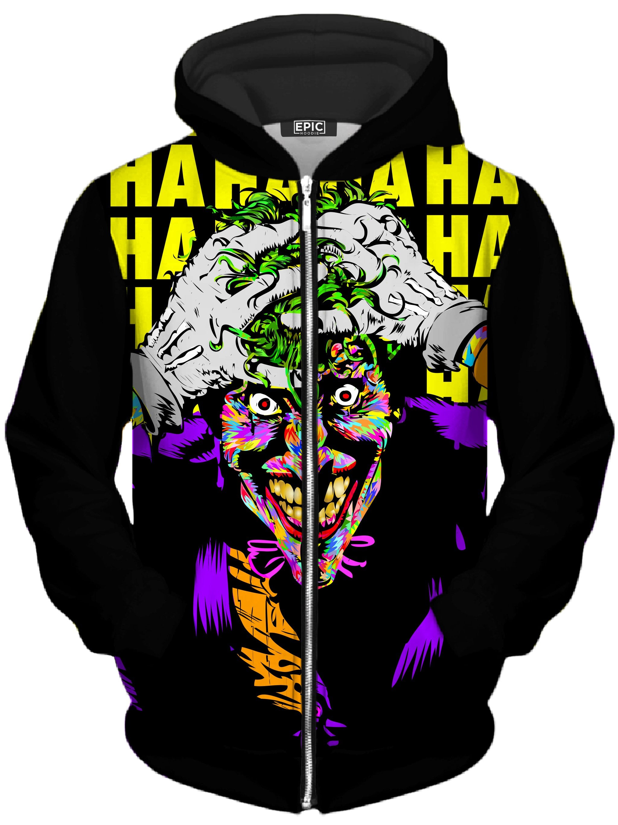 Bring in the Clown Unisex Zip-Up Hoodie Technodrome Epic Hoodie
