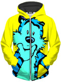 Imaginary Friend Unisex Zip-Up Hoodie Technodrome Epic Hoodie