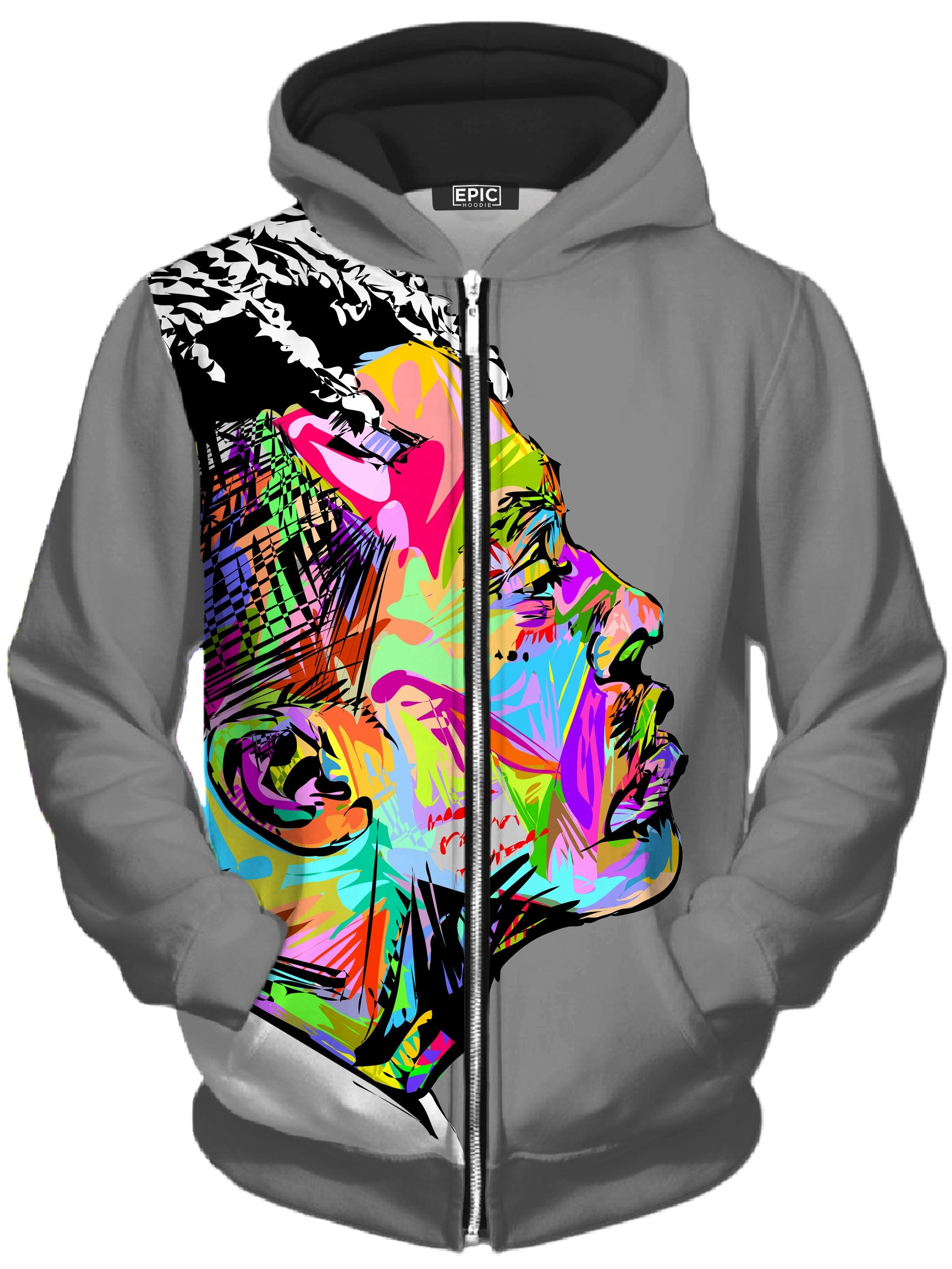 XXX Unisex Zip-Up Hoodie Technodrome Epic Hoodie
