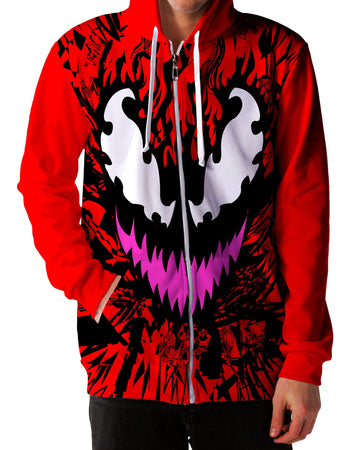 Technodrome - Carnage Unisex Zip-Up Hoodie