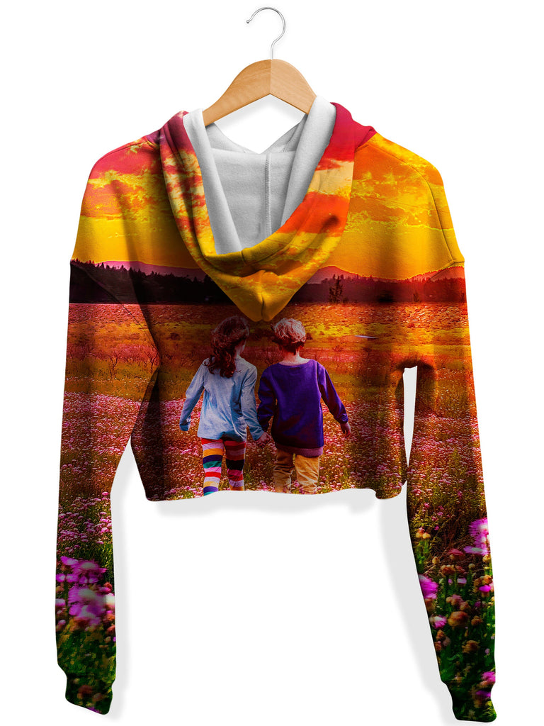 Wrinkle in Time Fleece Crop Hoodie